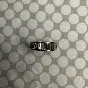 Ring size 7 - 8 with roman numerals